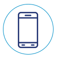 Icon of mobile phone for Human Mobility section
