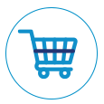 Icon of shopping cart for Retail & POI Data section